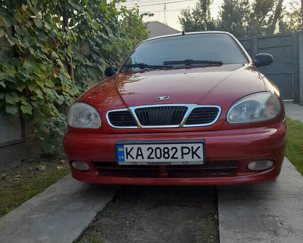 Червоний Деу Ланос, об'ємом двигуна 1.6 л та пробігом 160 тис. км за 2600 $, фото 1 на Automoto.ua
