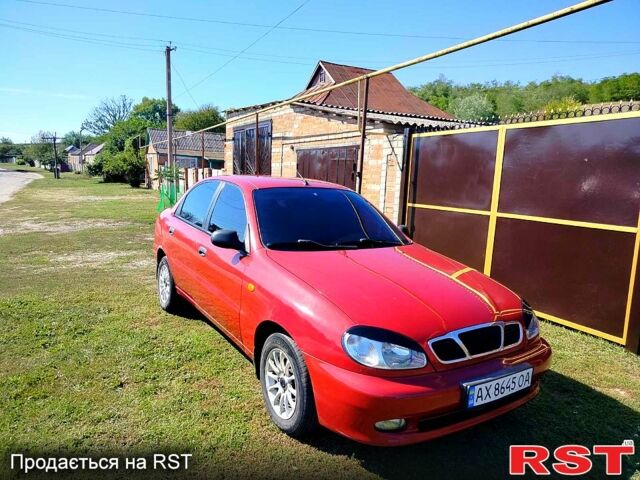 Червоний Деу Ланос, об'ємом двигуна 1.5 л та пробігом 151 тис. км за 2800 $, фото 1 на Automoto.ua