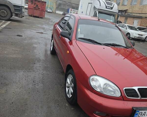 Червоний Деу Ланос, об'ємом двигуна 1.6 л та пробігом 220 тис. км за 3000 $, фото 1 на Automoto.ua