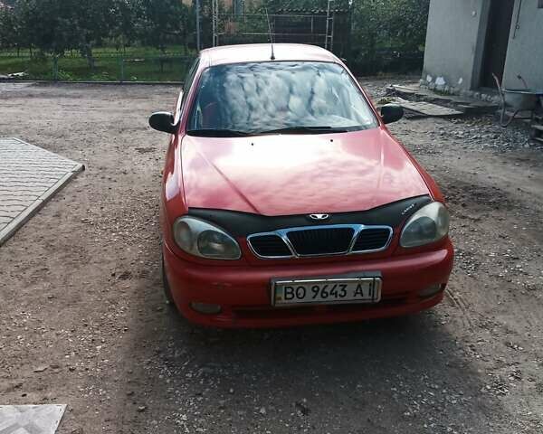 Деу Ланос 2008 у Тернополі на Automoto.ua Червоний Деу Ланос, об'ємом двигуна 1.5 л та пробігом 240 тис. км за 2600 $, фото 1 на Automoto.ua