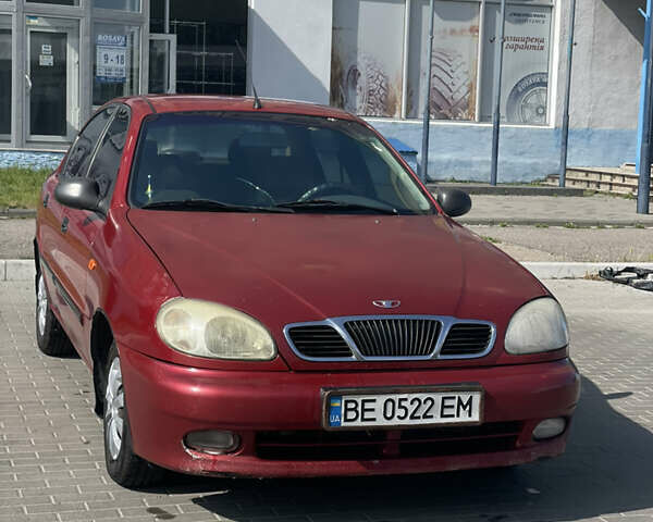 Деу Ланос 2008 у Белой Церкве на Automoto.ua Червоний Деу Ланос, об'ємом двигуна 1.5 л та пробігом 406 тис. км за 2500 $, фото 1 на Automoto.ua