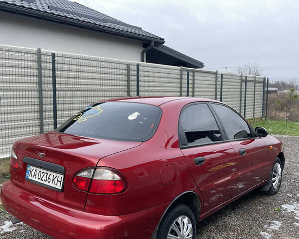 Червоний Деу Ланос, об'ємом двигуна 1.5 л та пробігом 385 тис. км за 2600 $, фото 1 на Automoto.ua