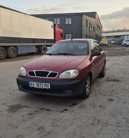 Червоний Деу Ланос, об'ємом двигуна 1.6 л та пробігом 89 тис. км за 2450 $, фото 1 на Automoto.ua