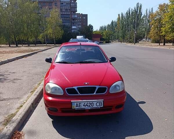 Червоний Деу Ланос, об'ємом двигуна 1.5 л та пробігом 191 тис. км за 2100 $, фото 1 на Automoto.ua