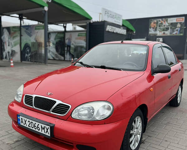 Дэу Ланос 2008 в Полтаве на Automoto.ua Красный Дэу Ланос, объемом двигателя 1.5 л и пробегом 180 тыс. км за 2100 $, фото 1 на Automoto.ua