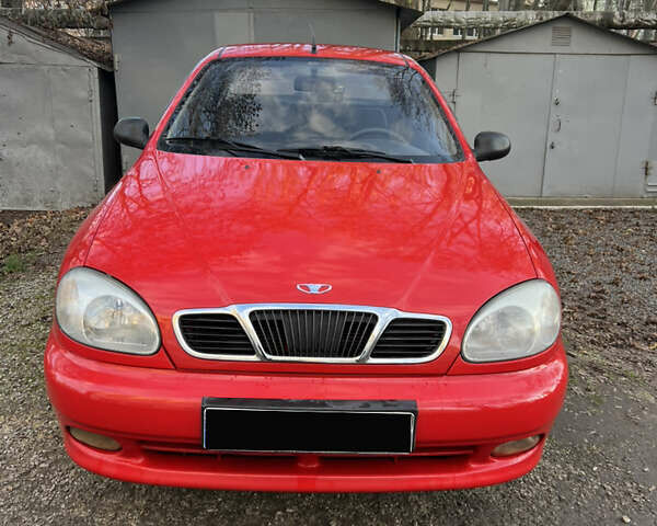 Червоний Деу Ланос, об'ємом двигуна 1.5 л та пробігом 178 тис. км за 2300 $, фото 1 на Automoto.ua