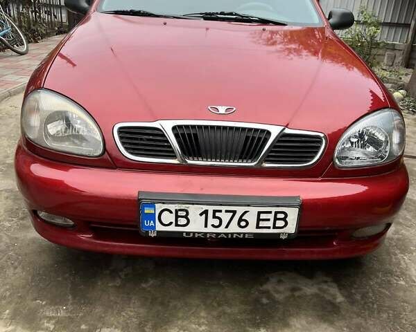 Дэу Ланос 2008 в Чернигове на Automoto.ua Красный Дэу Ланос, объемом двигателя 1.4 л и пробегом 85 тыс. км за 3100 $, фото 1 на Automoto.ua