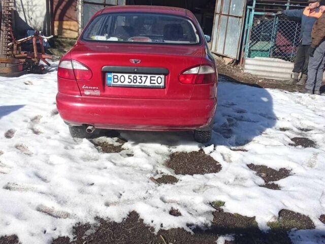 Червоний Деу Ланос, об'ємом двигуна 1.5 л та пробігом 90 тис. км за 2500 $, фото 1 на Automoto.ua