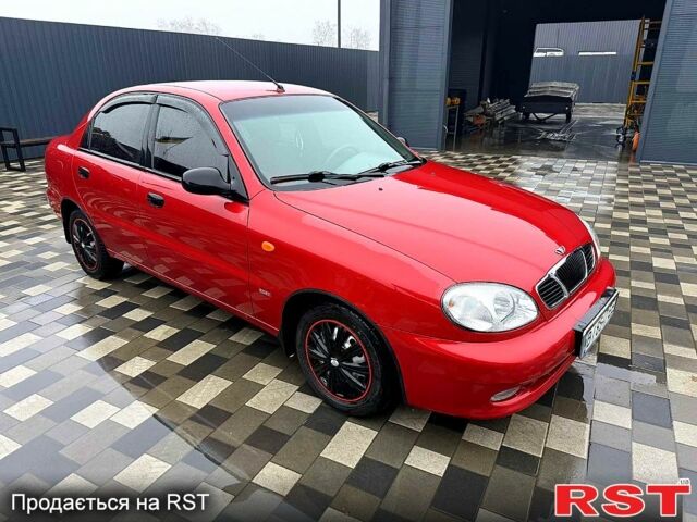 Червоний Деу Ланос, об'ємом двигуна 1.5 л та пробігом 103 тис. км за 3950 $, фото 1 на Automoto.ua