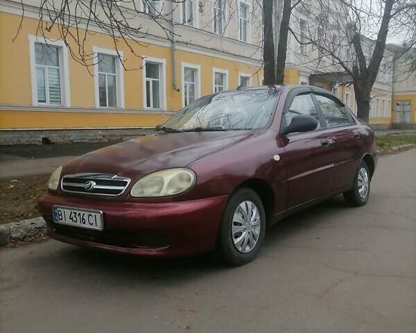 Червоний Деу Ланос, об'ємом двигуна 1.5 л та пробігом 164 тис. км за 2300 $, фото 1 на Automoto.ua