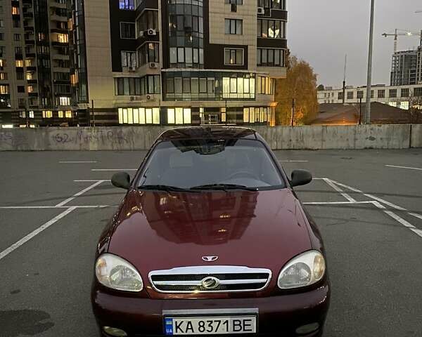 Красный Дэу Ланос, объемом двигателя 1.5 л и пробегом 150 тыс. км за 2500 $, фото 1 на Automoto.ua