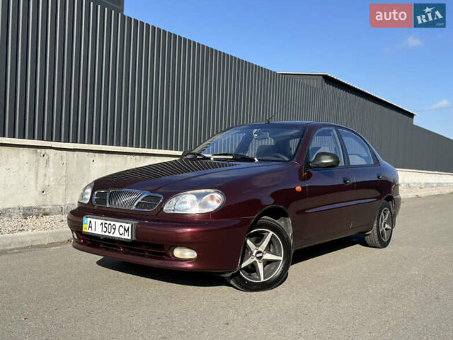 Красный Дэу Ланос, объемом двигателя 1.5 л и пробегом 134 тыс. км за 2650 $, фото 1 на Automoto.ua