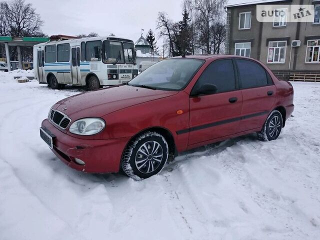 Червоний Деу Ланос, об'ємом двигуна 1.5 л та пробігом 230 тис. км за 3200 $, фото 1 на Automoto.ua