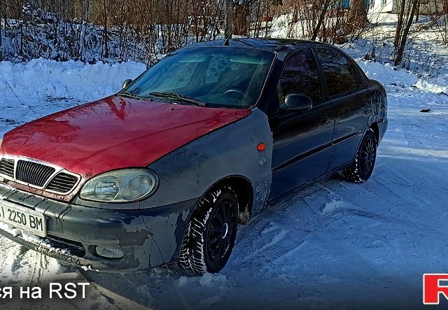 Дэу Ланос, объемом двигателя 1.4 л и пробегом 200 тыс. км за 1000 $, фото 1 на Automoto.ua