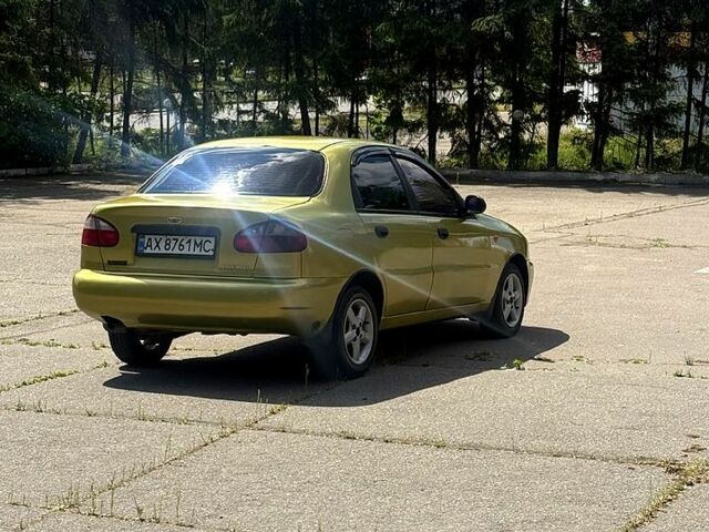 Желтый Дэу Ланос, объемом двигателя 1.5 л и пробегом 30 тыс. км за 2350 $, фото 1 на Automoto.ua