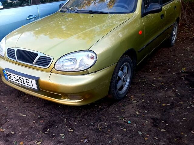 Деу Ланос 2007 у Вознесенске на Automoto.ua Жовтий Деу Ланос, об'ємом двигуна 1.4 л та пробігом 190 тис. км за 1200 $, фото 1 на Automoto.ua