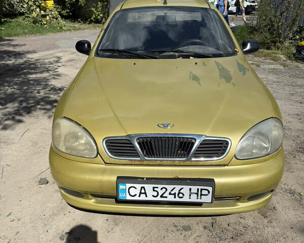 Дэу Ланос 2007 в Киеве на Automoto.ua Желтый Дэу Ланос, объемом двигателя 1.5 л и пробегом 180 тыс. км за 1200 $, фото 1 на Automoto.ua