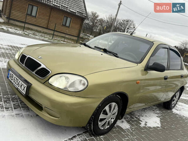 Желтый Дэу Ланос, объемом двигателя 1.5 л и пробегом 236 тыс. км за 1800 $, фото 1 на Automoto.ua