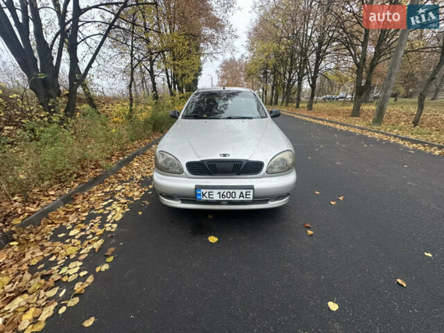 Серый Дэу Ланос, объемом двигателя 1.5 л и пробегом 210 тыс. км за 2200 $, фото 1 на Automoto.ua
