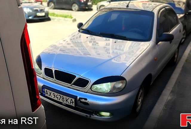 Серый Дэу Ланос, объемом двигателя 1.5 л и пробегом 100 тыс. км за 2200 $, фото 1 на Automoto.ua