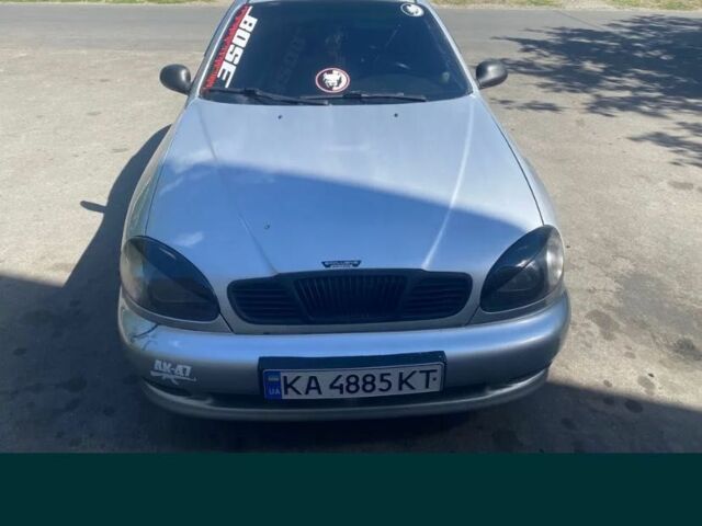 Серый Дэу Ланос, объемом двигателя 1.3 л и пробегом 87 тыс. км за 2050 $, фото 1 на Automoto.ua