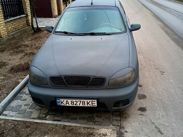 Серый Дэу Ланос, объемом двигателя 1.5 л и пробегом 100 тыс. км за 1800 $, фото 1 на Automoto.ua