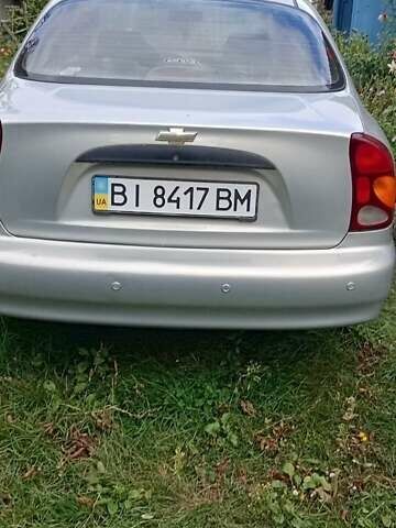 Серый Дэу Ланос, объемом двигателя 1.5 л и пробегом 200 тыс. км за 2000 $, фото 1 на Automoto.ua