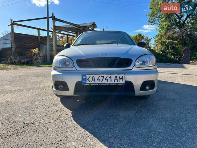 Сірий Деу Ланос, об'ємом двигуна 1.6 л та пробігом 281 тис. км за 2300 $, фото 1 на Automoto.ua