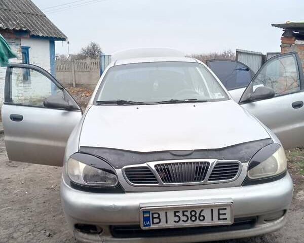 Серый Дэу Ланос, объемом двигателя 1.5 л и пробегом 400 тыс. км за 1650 $, фото 1 на Automoto.ua