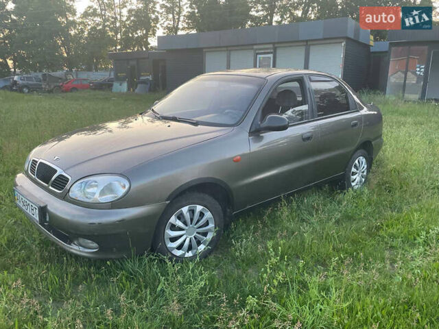 Сірий Деу Ланос, об'ємом двигуна 1.5 л та пробігом 150 тис. км за 1450 $, фото 1 на Automoto.ua