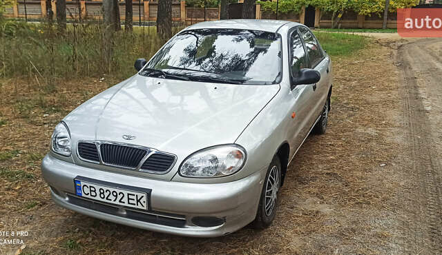 Сірий Деу Ланос, об'ємом двигуна 1.5 л та пробігом 147 тис. км за 2650 $, фото 1 на Automoto.ua