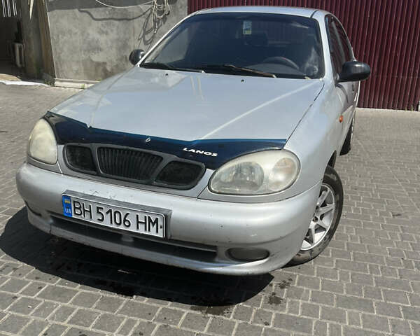 Серый Дэу Ланос, объемом двигателя 1.5 л и пробегом 200 тыс. км за 3500 $, фото 1 на Automoto.ua