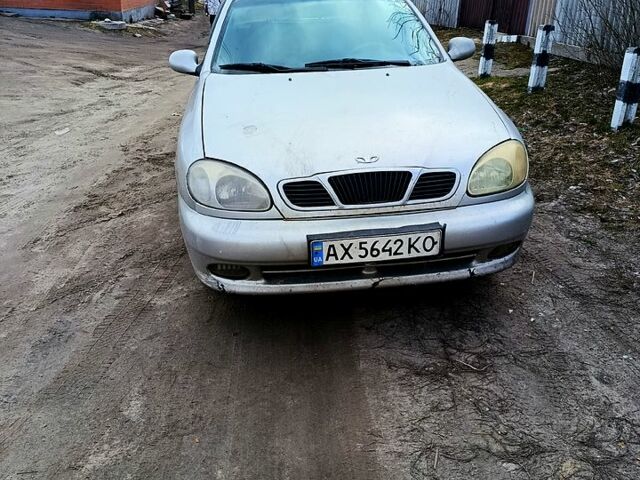 Сірий Деу Ланос, об'ємом двигуна 1.3 л та пробігом 150 тис. км за 1350 $, фото 1 на Automoto.ua