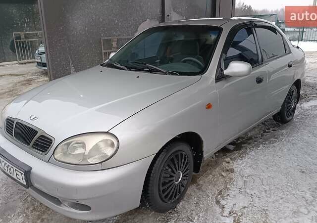 Сірий Деу Ланос, об'ємом двигуна 1.5 л та пробігом 280 тис. км за 2100 $, фото 1 на Automoto.ua