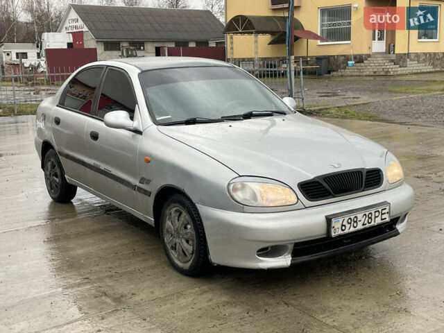 Серый Дэу Ланос, объемом двигателя 1.35 л и пробегом 144 тыс. км за 1150 $, фото 1 на Automoto.ua