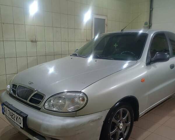 Сірий Деу Ланос, об'ємом двигуна 1.5 л та пробігом 400 тис. км за 2150 $, фото 1 на Automoto.ua