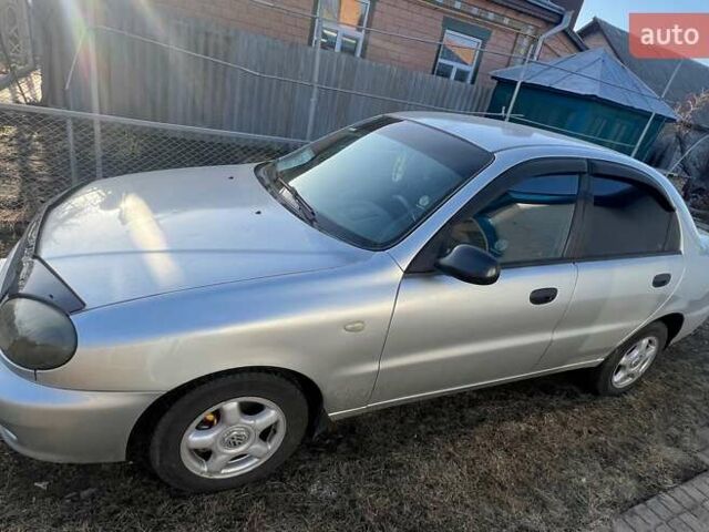 Серый Дэу Ланос, объемом двигателя 1.6 л и пробегом 247 тыс. км за 3000 $, фото 1 на Automoto.ua