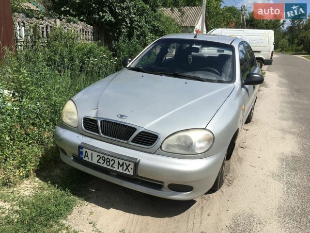 Сірий Деу Ланос, об'ємом двигуна 1.5 л та пробігом 244 тис. км за 1400 $, фото 1 на Automoto.ua