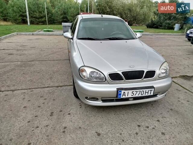 Сірий Деу Ланос, об'ємом двигуна 1.6 л та пробігом 154 тис. км за 2500 $, фото 1 на Automoto.ua