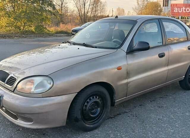 Серый Дэу Ланос, объемом двигателя 1.6 л и пробегом 270 тыс. км за 1000 $, фото 1 на Automoto.ua