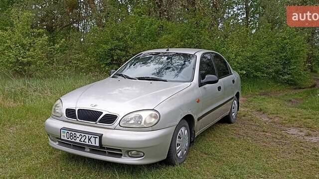Сірий Деу Ланос, об'ємом двигуна 1.5 л та пробігом 209 тис. км за 2200 $, фото 1 на Automoto.ua