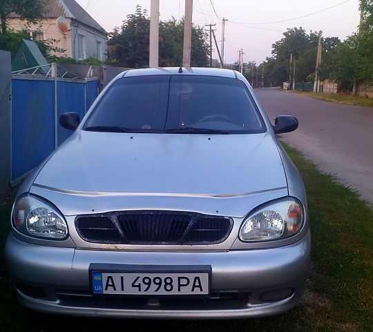 Серый Дэу Ланос, объемом двигателя 1.5 л и пробегом 231 тыс. км за 2150 $, фото 1 на Automoto.ua