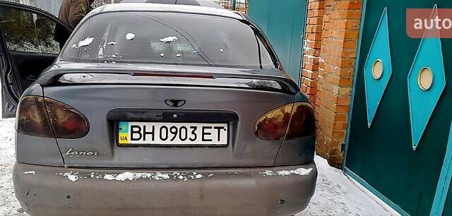 Сірий Деу Ланос, об'ємом двигуна 1.5 л та пробігом 200 тис. км за 1000 $, фото 1 на Automoto.ua