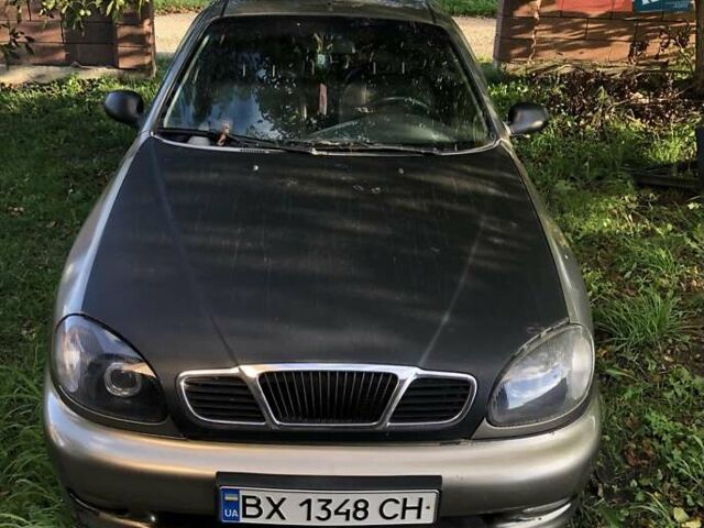 Сірий Деу Ланос, об'ємом двигуна 1.5 л та пробігом 220 тис. км за 1500 $, фото 1 на Automoto.ua