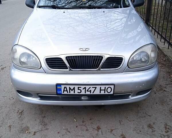 Серый Дэу Ланос, объемом двигателя 1.5 л и пробегом 278 тыс. км за 1750 $, фото 1 на Automoto.ua