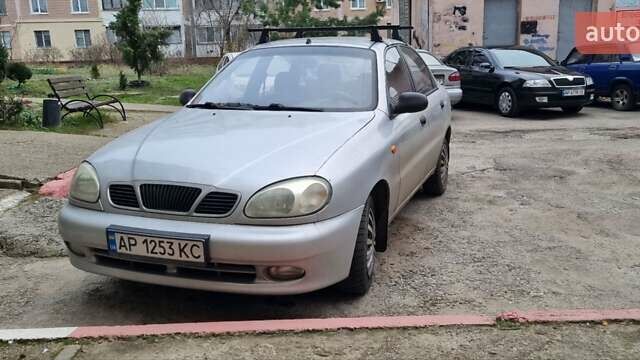 Серый Дэу Ланос, объемом двигателя 1.5 л и пробегом 300 тыс. км за 2200 $, фото 1 на Automoto.ua