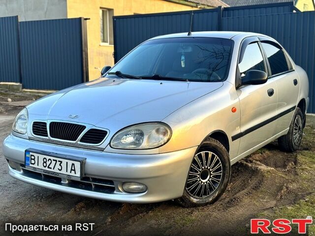 Сірий Деу Ланос, об'ємом двигуна 1.5 л та пробігом 153 тис. км за 2499 $, фото 1 на Automoto.ua