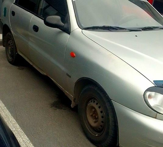 Серый Дэу Ланос, объемом двигателя 1.3 л и пробегом 1200 тыс. км за 500 $, фото 1 на Automoto.ua