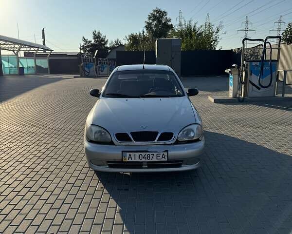 Серый Дэу Ланос, объемом двигателя 1.5 л и пробегом 286 тыс. км за 2200 $, фото 1 на Automoto.ua