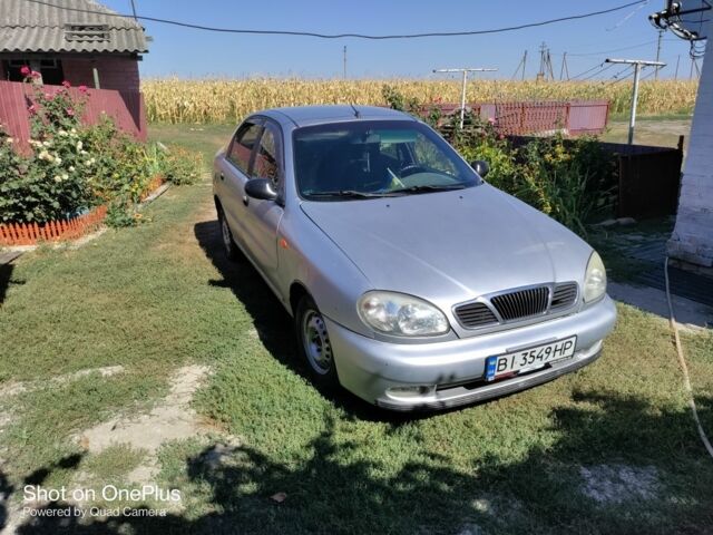 Серый Дэу Ланос, объемом двигателя 1 л и пробегом 1 тыс. км за 1500 $, фото 1 на Automoto.ua